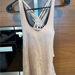 Women's Strappy Tan Top
